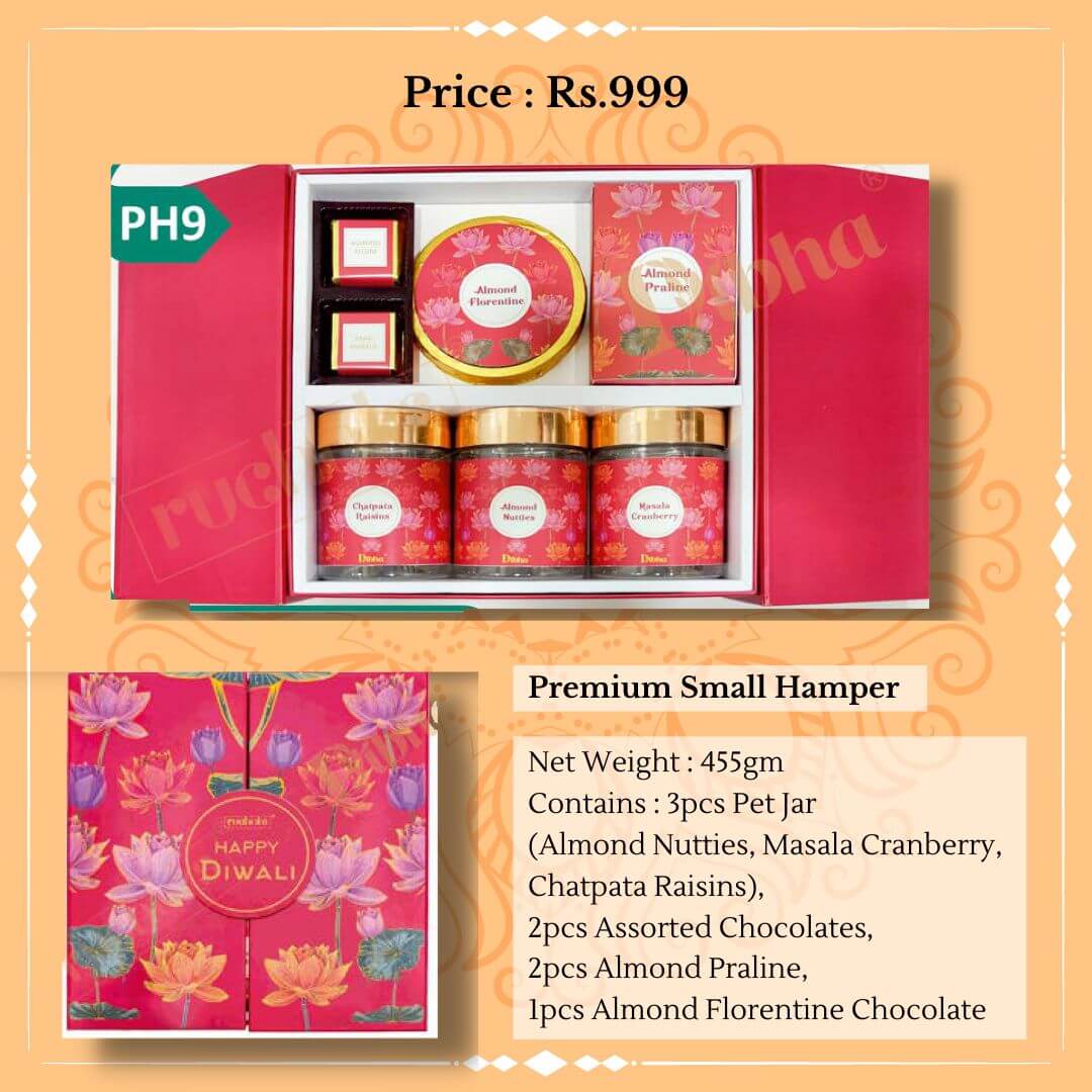 Diwali Chocolate, Dry Fruits Hampers 01